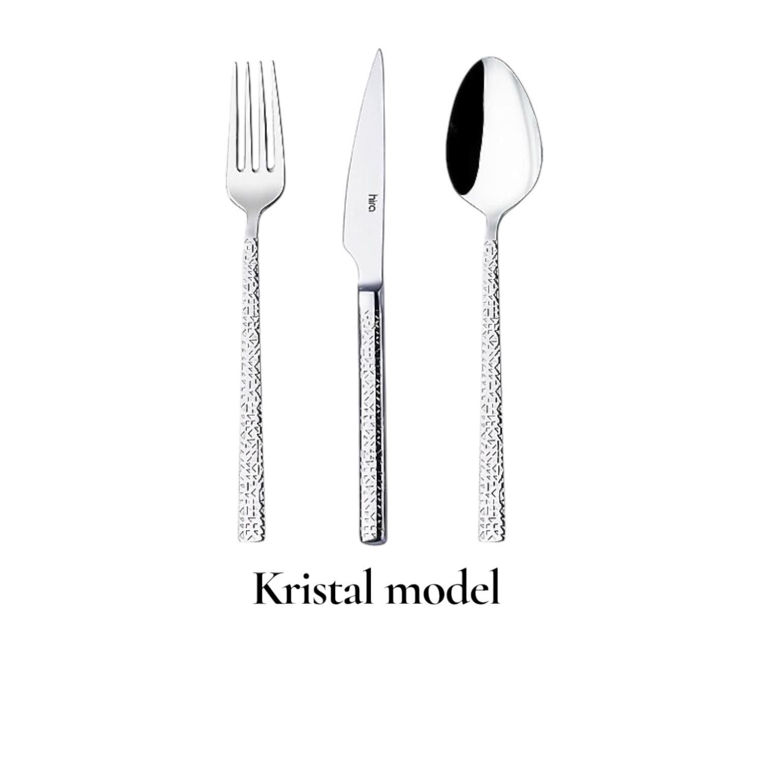 36 PARÇA ÇATAL KAŞIK HİRA *10 - Görsel 7