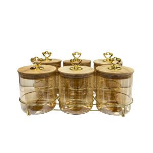 BAMBU KAPAKLI 6 LI CAM BAHARATLIK*8