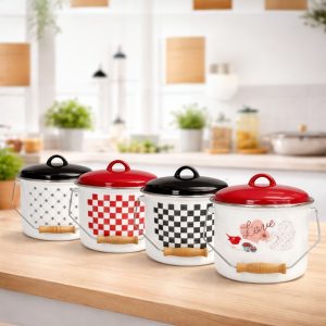 ZARİF EMAYE 22 CM BAKRAÇ 5 LT *4