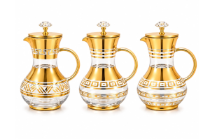 ZARİF GOLD CAM SÜRAHİ 1900 ml*12